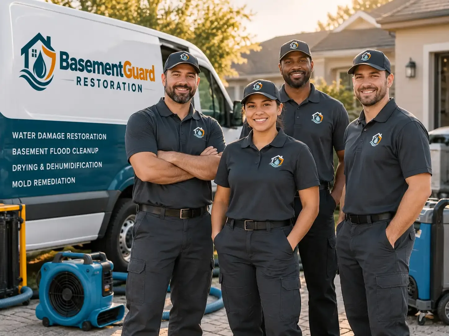 Basement Water Damage Restoration company in Ollie, IA